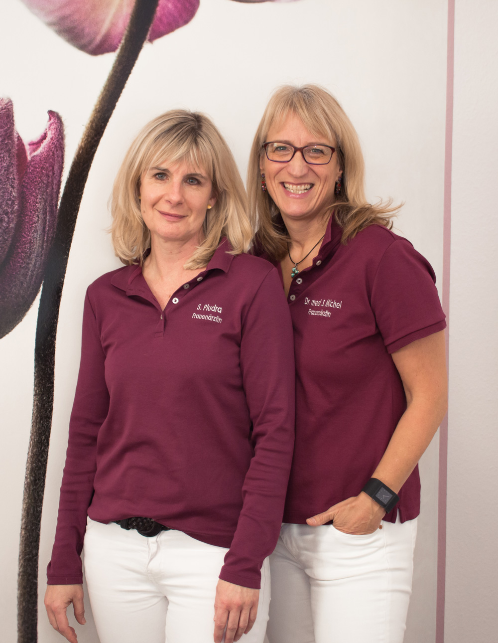 Frauenärztin Susan Pludra und Dr. Susanne Michel